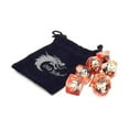 thumbnail image 2 of Old School Dice & Accessories Poly Set Trick or Treat w/Gold (7) New, 2 of 2
