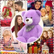 MorisMos Giant Teddy Bear 4ft Stuffed Animal Plush Toy
