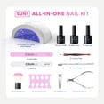 thumbnail image 2 of Kit de esmalte de uñas en gel SUNUV con luz UV, 12 colores y herramientas, 2 of 8
