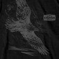 thumbnail image 2 of 2022 Sturgis Motorcycle Rally SPB1025 Men’s Pencil Eagle Black T Shirt 3X-Large, 2 of 5