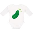 thumbnail image 3 of Inktastic Pickle Boys or Girls Long Sleeve Baby Bodysuit, 3 of 5