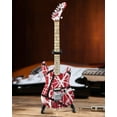 thumbnail image 2 of EVH - Eddie Van Halen - 5150 Red White & Black Mini Guitar Replica Collectible, 2 of 17