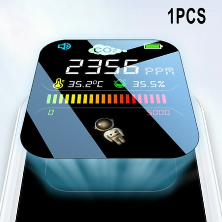 

Goodhd Infrared CO2 Detector Temperature And Humidity Detector Air Quality Detector