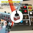 thumbnail image 6 of 1 piece, toggle switch 12V DC 125V SPST 2-pin waterproof Marine toggle switch 12V toggle switch 30A heavy-duty and trunk lid car ship car truck, 6 of 6