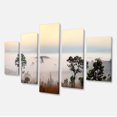 thumbnail image 2 of Panorama du Matin Brumeux - Impression sur Toile Paysage, 2 of 3