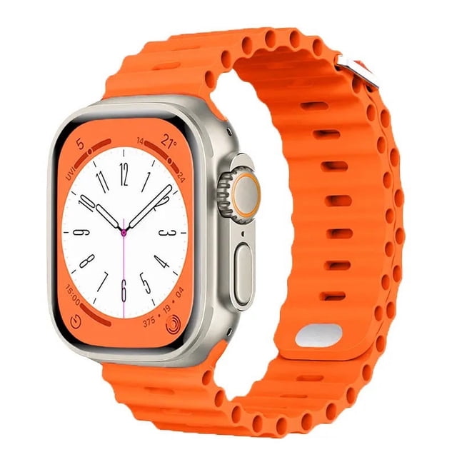 Correa para Apple Watch de Silicon, compatible con 38 mm / 40 mm / 41 mm. Modelo Ocean (Color Liso).
