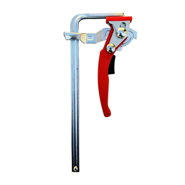 Abrazadera circular de liberación rápida, acero resistente, alta capacidad de carga, carpintería, 160 mm x 60 mm
