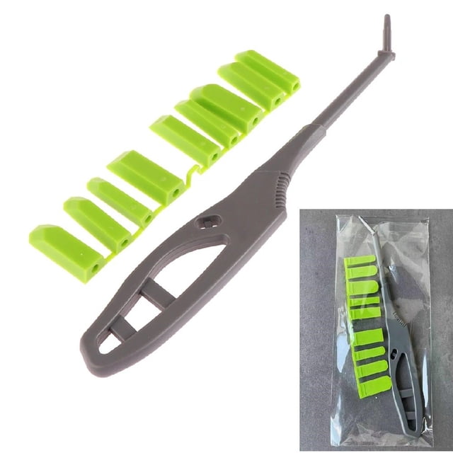 Glass Glue Angle Scraper Sealant Spreader Finishing Tool for Ceramic Tile Transparent Bag