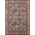 thumbnail image 1 of Ahgly Company Machine Washable Indoor Rectangle Industrial Modern Chestnut Brown Area Rugs, 6' x 9', 1 of 7
