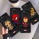 thumbnail image 2 of Funda negra de oso Marvel Ironman, carcasa de lujo para Samsung Galaxy S22 Ultra 5G S7 S21 Plus S20 FE S9 S10e S10 S21 S8 S21Fe Fivean unisex, 2 of 2