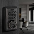 thumbnail image 3 of iMagic Keypad Deadbolt, Keyless Entry Deadbolt Lock, Electronic Keypad Door Lock, Auto Lock, 50 User Codes, Easy to Install (Oil Rubbed Bronze), 3 of 8