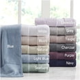 thumbnail image 4 of Luxury 6-Piece Bath Towel Set in Blush, 600 GSM Turkish Cotton for Spa-Like Softness, 4 of 8
