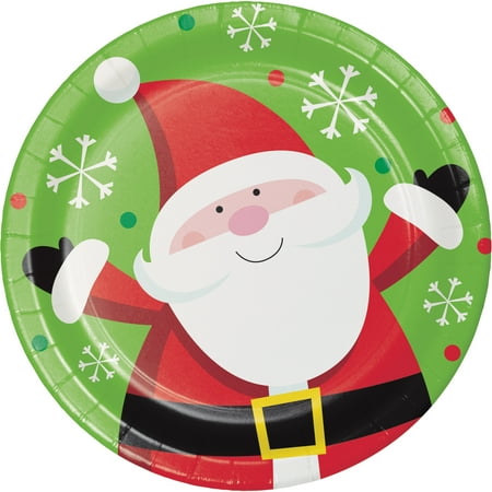 Snowflake Fun Dessert Plates, 8 pack