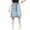 Blue-shorts, variant on Aezemi Girls Distressed Denim Shorts, Kids Knee Length Bermuda Ripped Shorts, Elastic Waist Casual Outer Jean Bottoms with Pockets for Big Girls 6-7 Years
