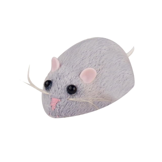 Ratón de juguete con control remoto inalámbrico HUOGUO con queso para gato