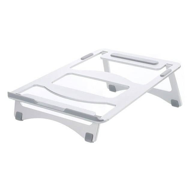 Bearachild Soporte portátil de aleación de aluminio para ordenador portátil, Base de refrigeración para ordenador portátil, soporte enfriador Juegos de teclado y mouse para computadora