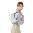 thumbnail image 2 of CYHTWSDJ Bolsos de hombro para mujer, lindo bolso de mano Hobo Mini bolso de mano con cierre de cremallera, 2 of 5