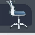 thumbnail image 4 of Hassch Office Chair Computer Desk Chair Gaming with Lumbar Support & Adjustable Height, Black/Red, 4 of 9