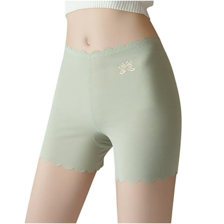 Ganado Slip Shorts for Under Dresses Women Anti Chafing Shorts Underwear  Seamless Under Dress Shorts Lace Boyshorts Panties(Beige,Small) at   Women's Clothing store