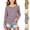Pink, variant on Spazoro Girls Long Sleeve T-Shirts, Crew Neck Stretchy Striped Relaxed Fit Long Sleeve Fall Spring Casual Tops Tee for Daily Wear Pink Size 7-8