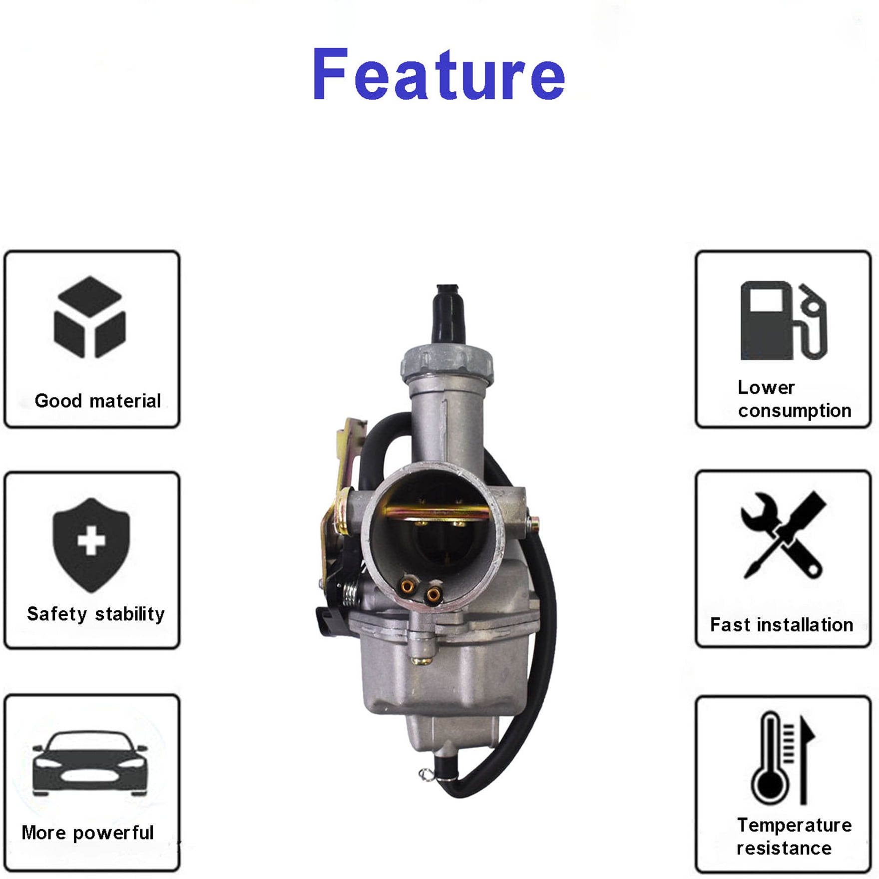 Purchase 1985 HONDA XR200R CARBURETORS CARB XR200 XR 200 In Madison - Foto 4