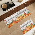 thumbnail image 4 of Beautynvta Fall Kitchen Rugs Set of 2, Fall Kitchen Decor, Gnomes Pumpkin Kitchen Mats for Halloween Thanksgiving Kitchen Decor, 15.7''x23.6''-15.7''x47.2'', 4 of 6