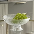 thumbnail image 2 of Fruit Plate Decorative Bowls With Draining Holes Plastic Fruit Candy Snack Display Basket For Countertops  Home Decor, 2 of 9