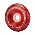 thumbnail image 4 of Amoladora de disco de amoladora de 100 mm, almohadilla de disco de lijado para pulido, portátil duradero Rojo Sharpla disco de amoladora angular, 4 of 8