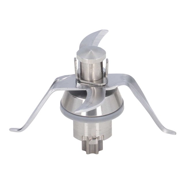Mixer Knife, Noiseless Easy Replacement Low Temperature Resistance Mixer Replacement Blade Stainless Steel 4 Leaf for Kitchen