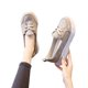 thumbnail image 2 of Zapatos para mujer, zapatos casuales para mujer, nuevos zapatos de tela con capa de malla, transpirables, de caña baja, con suela plana, para caminar, zapatos para correr, botas de vaquero, 2 of 4