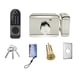 thumbnail image 1 of Cerradura De Puerta Inteligente 4 En 1 Huella Digital, Contraseña, Llaves Y Tarjeta Ic Manija De Cerradura De Puerta Biométrica Alimentada Por Batería Antirrobo Para Habitación De Apartamento En Casa Serendint EL010047-00, 1 of 5