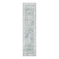 thumbnail image 3 of Unique Loom Aurelia Collection Area Rug - Trajan (2' x 8' Runner Aqua/Ivory), 3 of 7