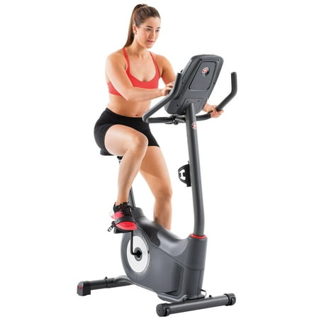 Schwinn 130 HR Enabled Upright Bike with Goal Tracking & 22 Workout