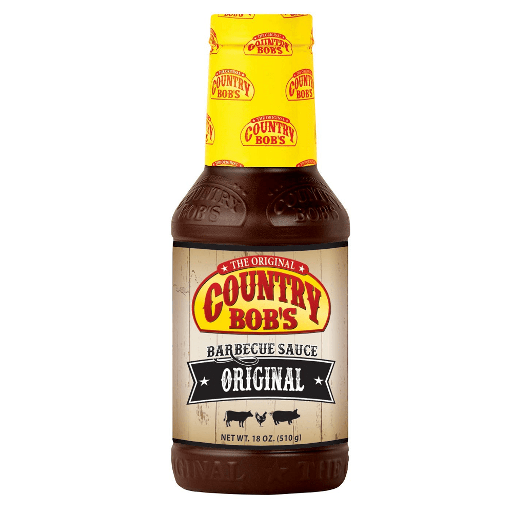 Country Bob's Original Barbecue Sauce, 18 fl oz [Pack of 6]