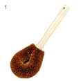 thumbnail image 2 of Windfall Scrub Brush Set Eco Friendly Dish Brush Dish Scrubbers for Pan Pot Bottle Vegetables Household Kitchen Natural Coconut Palm Pot Bowl Cleaning Brush with Wood Handle, 2 of 8