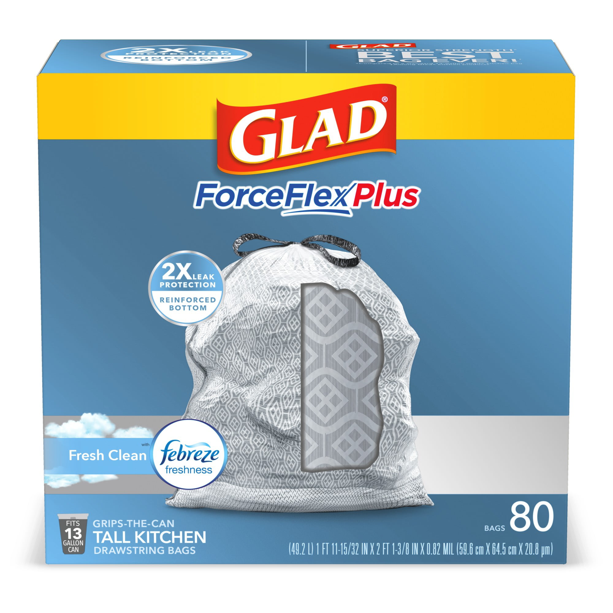 200 Count MESE Enterprise 4 Gallon Clear Small Garbage Trash Bags.