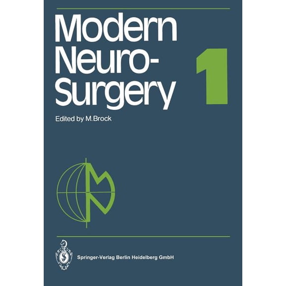 Modern Neurosurgery 1, (Paperback)