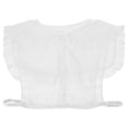 thumbnail image 1 of MIANGASTORE 1 Pce Blouse Col Faux Tout-Aller Chemise Chandail Col Poupée Col en Chiffon, 1 of 7