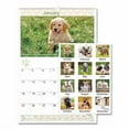 thumbnail image 2 of Puppies Monthly Wall Calendar, Puppies Photography, 15.5 x 22.75, White/Multicolor Sheets, 12-Month (Jan to Dec): 2026 | Bundle of 5, 2 of 7