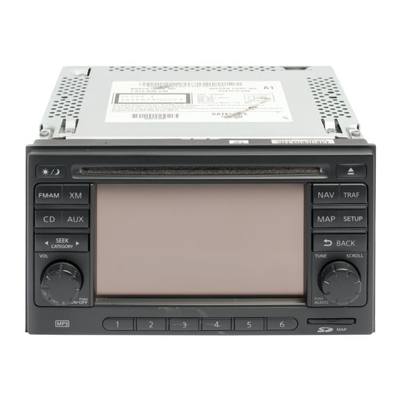 Restored 20122014 Nissan Cube AMFM Radio CD Player Touch Navi Display Part ID 259151FS0E (Refurbished)