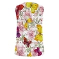 thumbnail image 4 of LEEYNEER Woman Tank Tops Women‘s Summer Casual Sleeveless Blouse Crewneck Tops Floral Printed T-Shirt Vest for Women, 4 of 5
