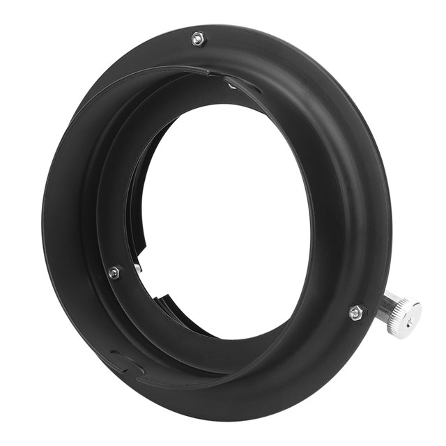 High Reliability Softbox Adapter Ring, Adapter Ring, Convenient to Use for Video Light Softbox Professional Photography Light