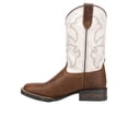 thumbnail image 3 of Roper Girls Monterey Square Toe Cowboy   Mid Calf Boots, 3 of 5