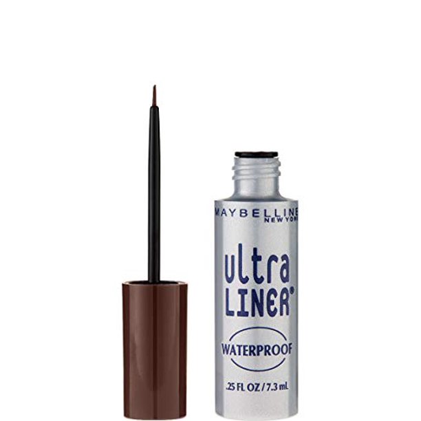 Maybelline New York Ultra Liner Waterproof Liquid Eyeliner 302 Dark Brown 025 Fl Oz 1792