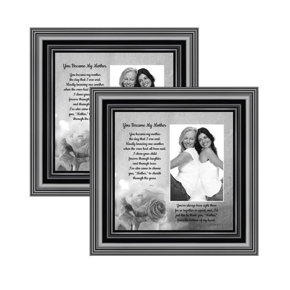 2 - 8x8 Picture Frame, Square Instagram Photo, for Tabletop or Wall Display