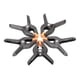 thumbnail image 1 of 10 paquetes de abrazaderas de resorte pequeñas de plástico profesional de 3 pulgadas, resistentes para manualidades o clips de plástico y abrazaderas de clips de fondo para telón de fondo, 1 of 5