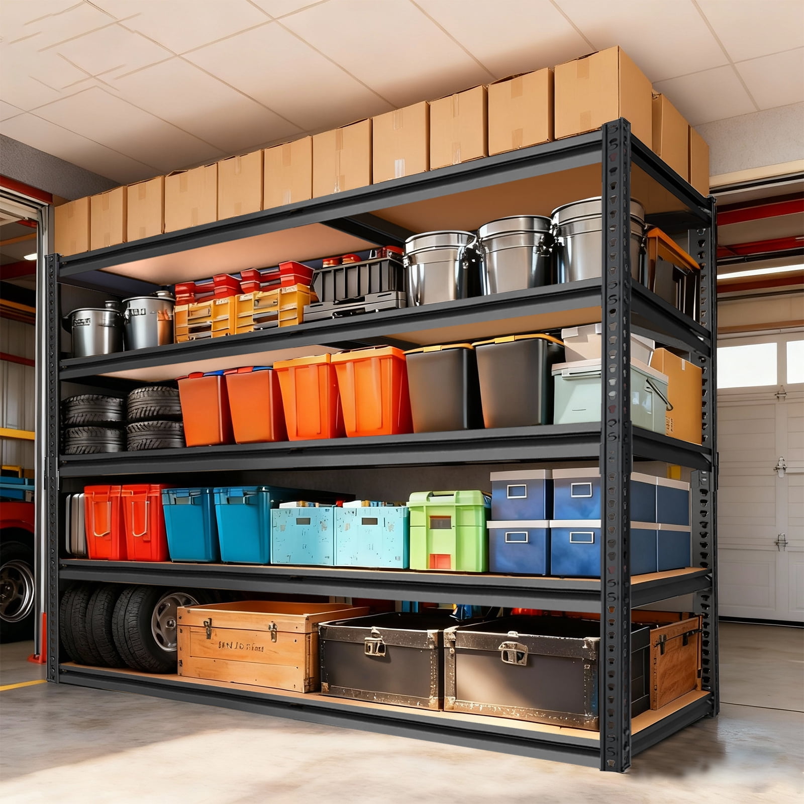 ZEUKMXOO Garage Storage Shelving, 40