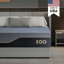 EGOHOME Ego Black 14 inch King Memory Foam Mattress, Gel Mattress in a Box, Medium Firm