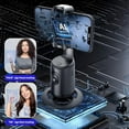 thumbnail image 7 of Smart Ai Facial Recognition Phone Tripod, Auto Face Tracking 360° Rotating Cell Phone Photo and Video Kits Stand with Remote and Gesture Control, for Live Vlog, Video,Content Creator, 7 of 7