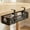 Black, variant on Threns Under Desk Cable Management Tray,Wire Organizers No Drill,Metal Mesh Cable Tray with Clamp for Wire Management,Cord Organization Box for Home Office Standing Desk,13.4 x 4.7 x 7.9 inches